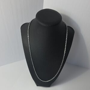 Vintage 925 Italian Sterling Silver 22" Chain/Necklace